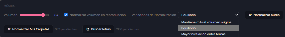 Normalización de Audios